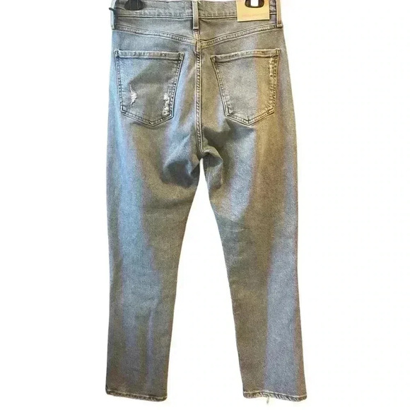 NEW Citizens Of Humanity Charlotte Crop High Rise Straight Jeans Dalia Size 27 - Picture 8 of 13